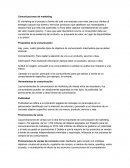 Comunicaciones de marketing