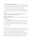 CRONOLOGÍA DE LOS HECHOS DELICTIVOS