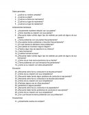 Entrevista Versión y detalle del delito