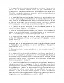 La suspensión de las relaciones de trabajo