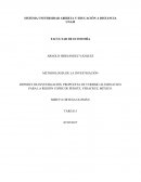 REPORTE DE INVESTIGACIÓN. PROPUESTA DE TURISMO ALTERNATIVO PARA LA REGIÓN COFRE DE PEROTE, VERACRUZ, MÉXICO