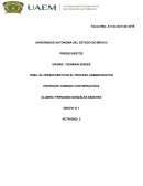 EL PRESUPUESTO EN EL PROCESO ADMINISTRATIVO