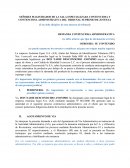 Memorial para demanda contensiosa administrativa bolivia