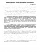 LA INVOLUCIÓN DE LA LENGUA CASTELLANA, LA LENGUA ESPAÑOLA Y SU CONSTANTE EVOLUCIÓN (¿O INVOLUCIÓN?)