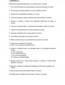 Ciencias politicas- preguntas Responda las siguientes preguntas de una manera breve y precisa.