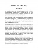 MERCADOTECNIA El Precio
