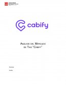 Análisis del Mercado de Taxi “Cabify”
