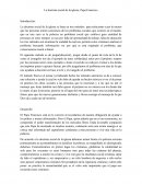 Desarrollo de la Doctrina social segun el papa Francisco