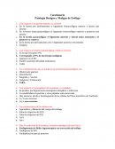 Cuestionario- Patología Benigna y Maligna de Esófago