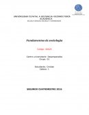 Tarea Fundamentos de sociología