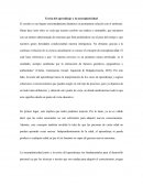 Neuroplasticidad y Teoría del aprendizaje y la neuroplasticidad