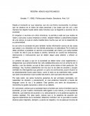 COMO SE DA LA RESEÑA DEHENOS AQUÍ REUNIDOS