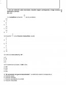 Ee con atención cada enunciado, resuelve según corresponda y luego encierra tu alternativa correcta