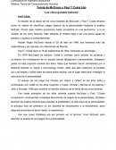 Los cinco grandes factores. Teoría de McCrace y Paul T.Costa hijo