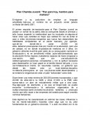 Plan Chamba Juvenil: "Pan para hoy, hambre para mañana"