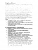 Obligaciones Naturales Artículo 728.