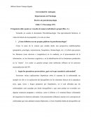 Taller Departamento de Psicología