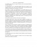 Ensayo sobre “Sociología Política “
