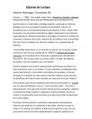 Informe de Lectura Cervera