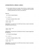 FUNCIÓN COSTO E INGRESO MARGINAL