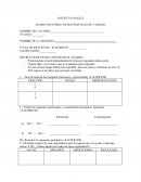 EXAMEN DE ENERO DE MATEMÁTICAS DE 3º GRADO s/r