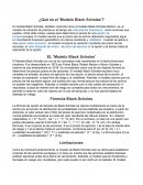 ¿Qué es el 'Modelo Black Scholes'?