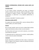 DERECHO INTERNACIONAL PRIVADO (DIP) CLASES HASTA 1ER PARCIAL