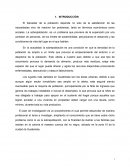 INTRODUCCIÓN El bienestar de la población