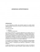 Urgencia hipertensiva