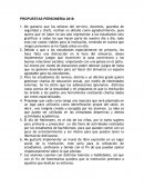 PROPUESTAS PERSONERIA 2018