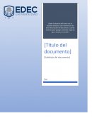 Procedimientos de Word