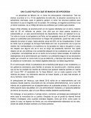 Una clase política que se mancha de hipocresía