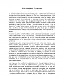 La psicología del consumo