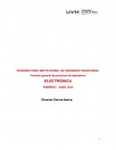 Formato general de prácticas de laboratorio ELECTRÓNICA