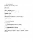 DESENCADENANTES DEL MOTIVO DE CONSULTA