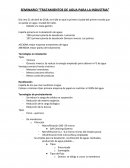 SEMINARIO “TRATAMIENTOS DE AGUA PARA LA INDUSTRIA”