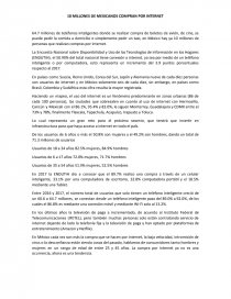 E-commerce 10 MILLONES DE MEXICANOS COMPRAN POR INTERNET. Página 1