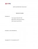 Metodologia Operación de variables