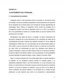 CAPITULO I PLANTEAMIENTO DEL PROBLEMA La crisis financiera