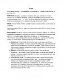 Historia de la Etica ¿Qué es lo que esta bien, o que está mal?