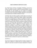 ENSAYO SISTEMAS DE GESTION DE CALIDAD