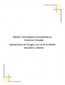 Cuyales son las Aplicaciones de Google y su rol en el ámbito educativo y laboral.