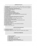 HÁBITOS DE SALUD. HÁBITOS PROFESIONALES