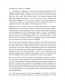 Nahuatl is a language