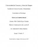 Estrés en el ámbito laboral