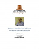 “Determinar cuál es la labor/función del Terapeúta (MAC),dentro del contexto de la Salud Pública”