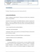 Atos de identificación: Proyecto de Innovación