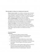 Marketing digital y la influencia en la administración empresarial