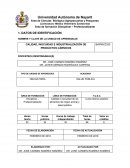 Programa Calidad e Inocuidad Carnica CALIDAD, INOCUIDAD E INDUSTRIALIZACIÓN DE PRODUCTOS CÁRNICOS