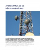 Pesta Análisis FODA de las telecomunicaciones
